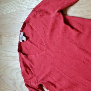 Banana Republic Scarlet/Burnt Orange Knit Top | Size XS